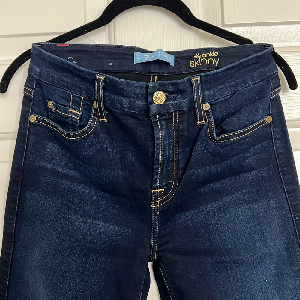 7 for all Mankind ankle skinny